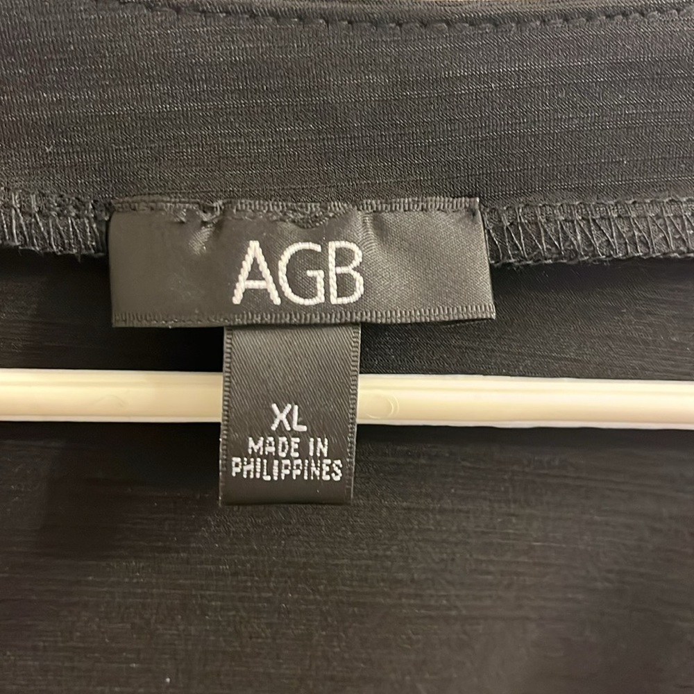 AGB black Solid Watch shirt Women’s XL - Picture 3 of 8